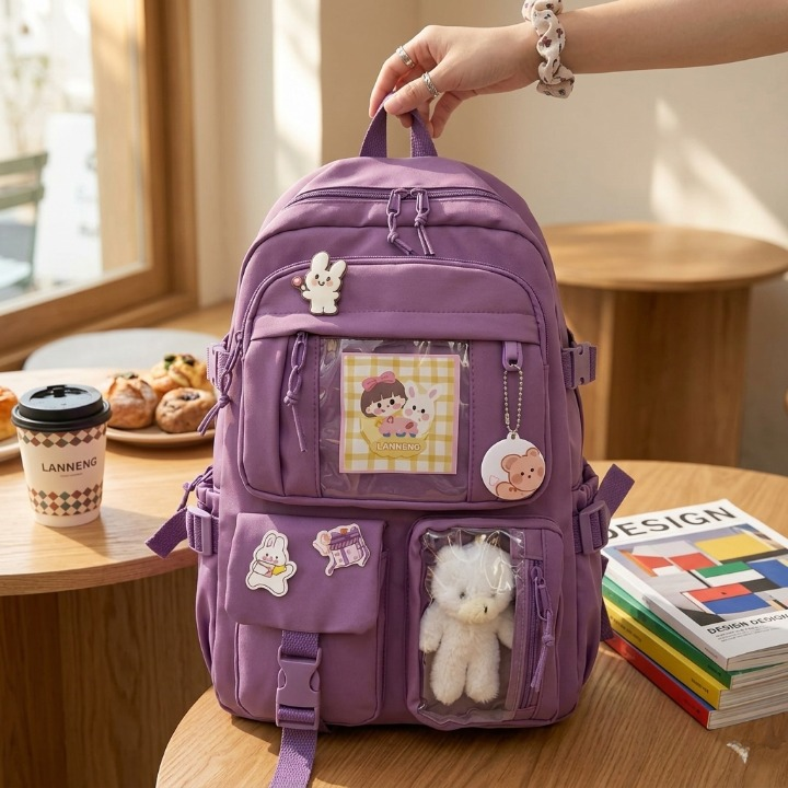 Canvas School Bag