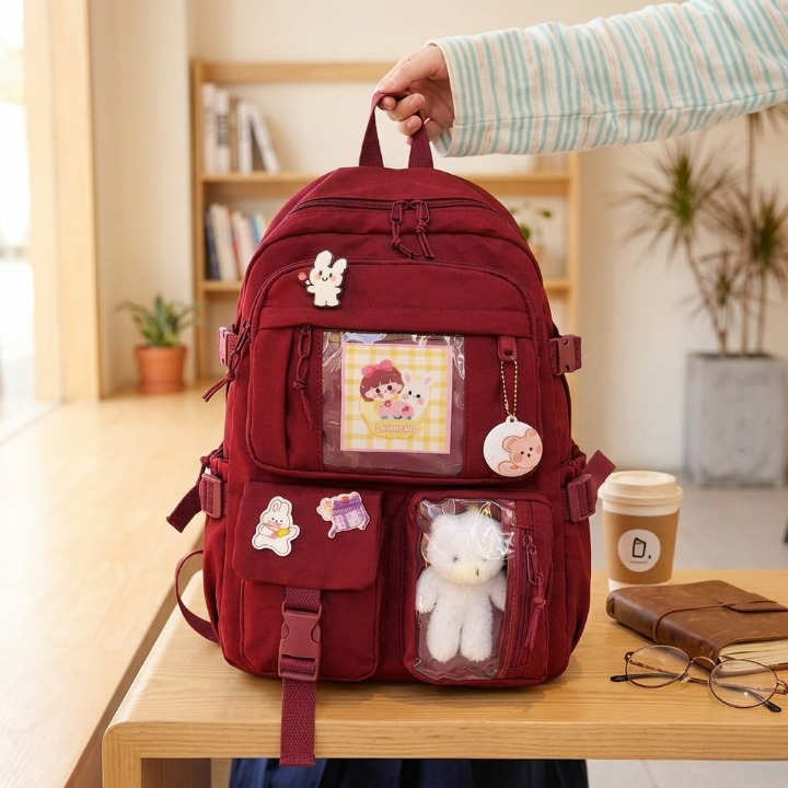 Canvas School Bag