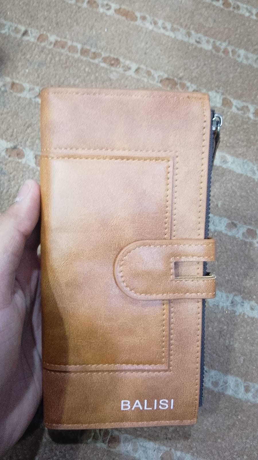 Leather Long Wallet