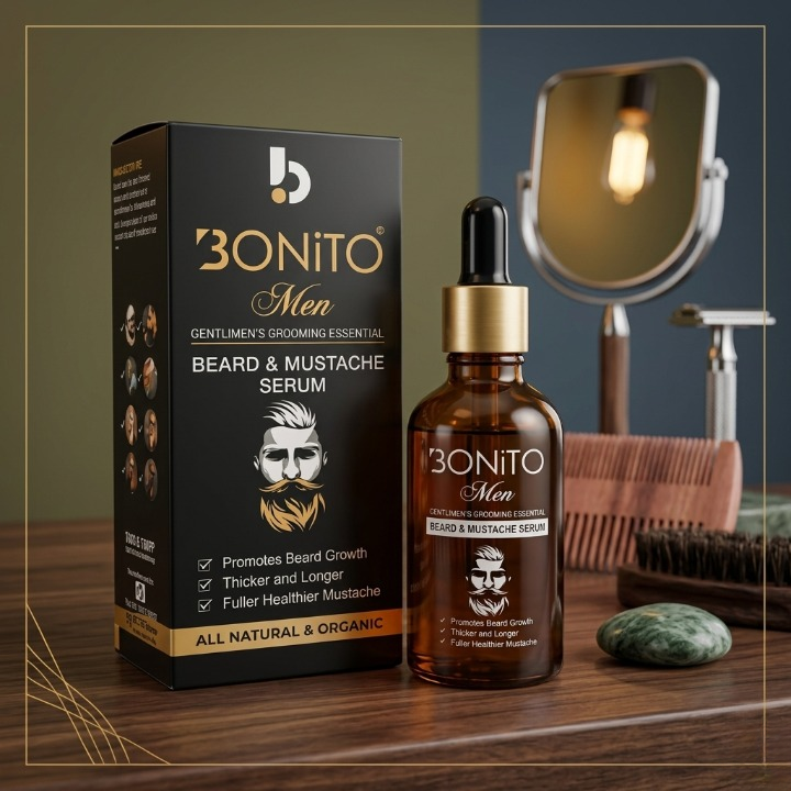 BONITO Men Beard And Mustache Serum