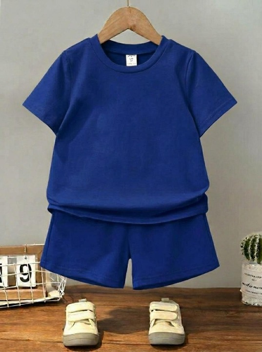 T-Shirt & Comfortable Shorts Co-Ord Outfit for Boy