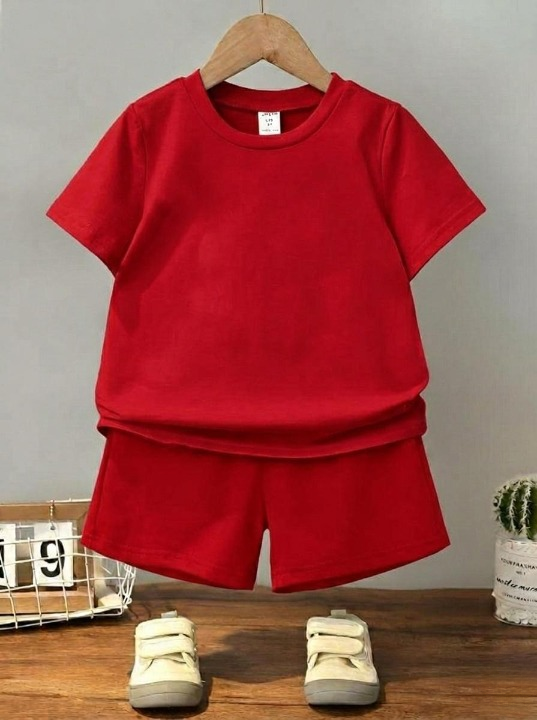 T-Shirt & Comfortable Shorts Co-Ord Outfit for Boy