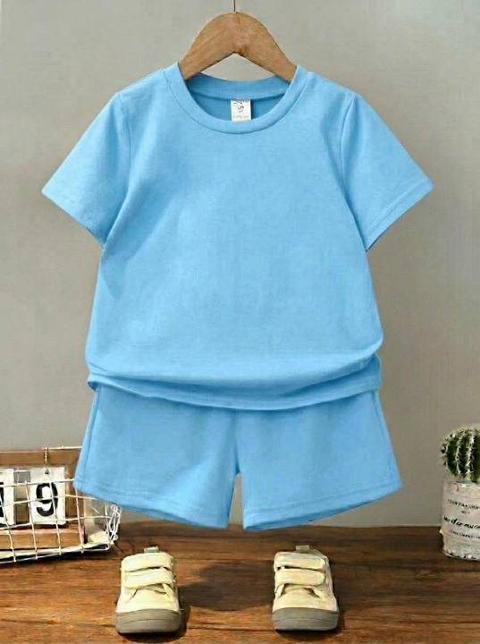 T-Shirt & Comfortable Shorts Co-Ord Outfit for Boy