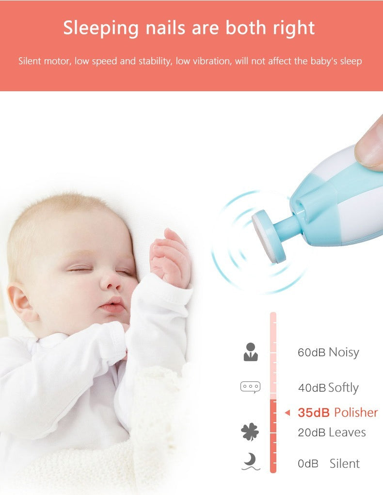 Electric Baby Nail Trimmer Set