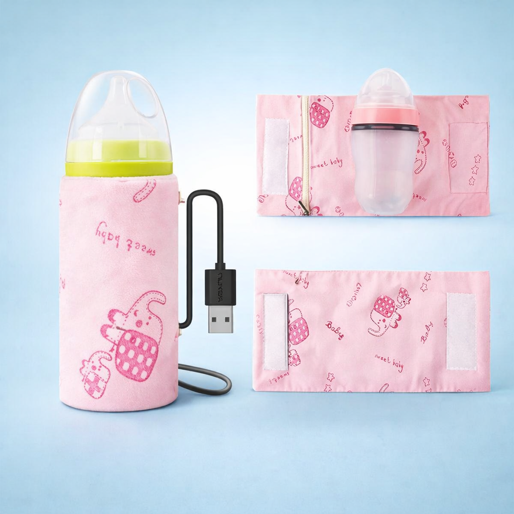 USB Portable Travel Milk Warmer Bag