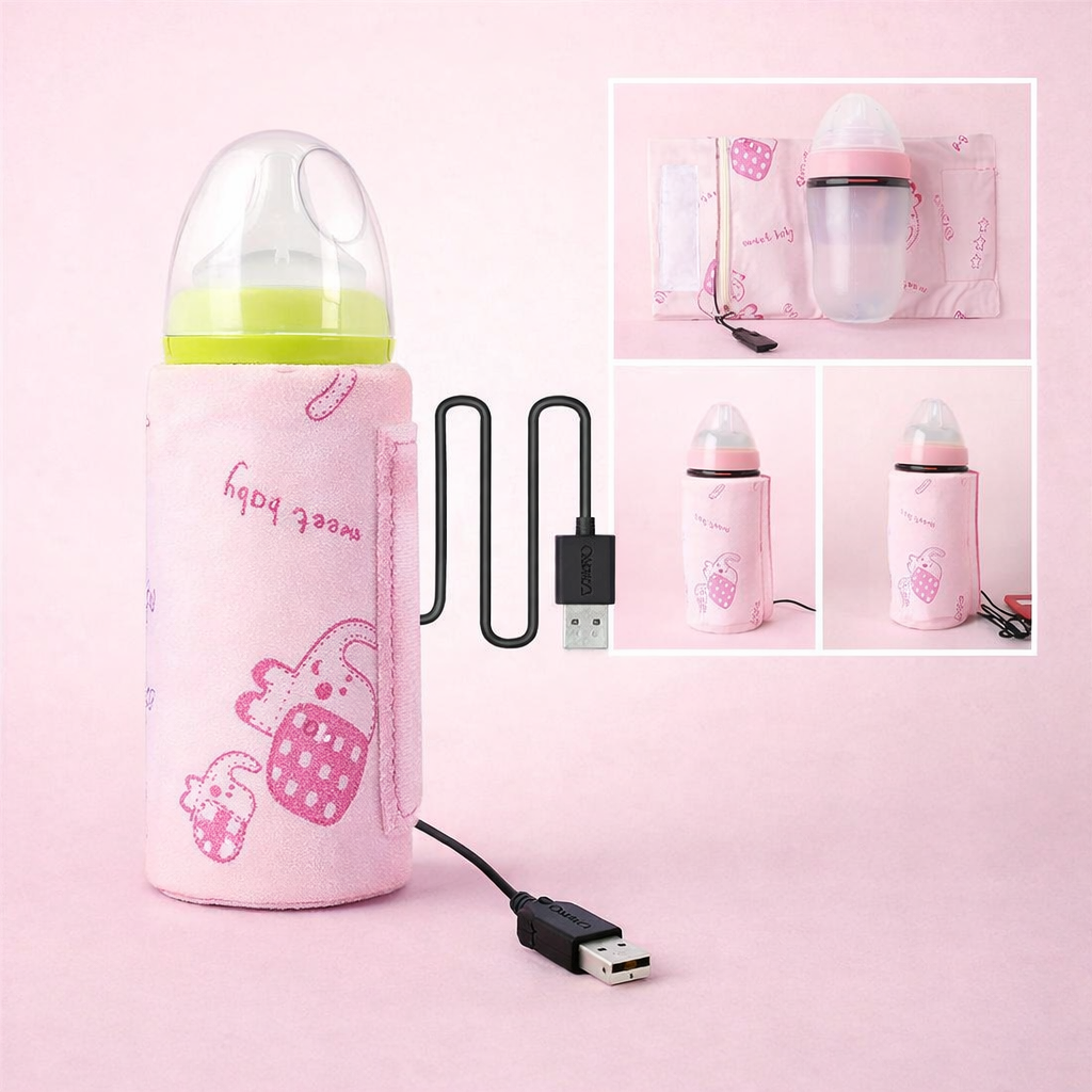 USB Portable Travel Milk Warmer Bag