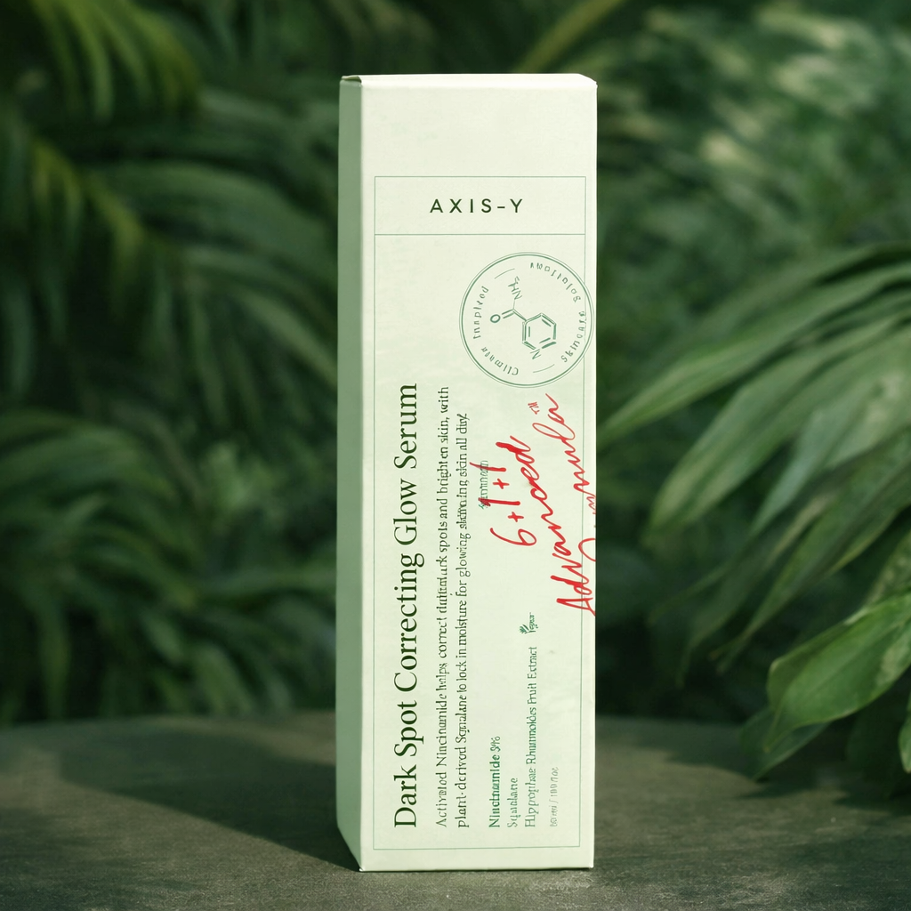 AXIS-Y Dark Spot Correcting Glow Serum – Advanced Formula with 5% Niacinamide & Squalane for Radiant Skin - 50m