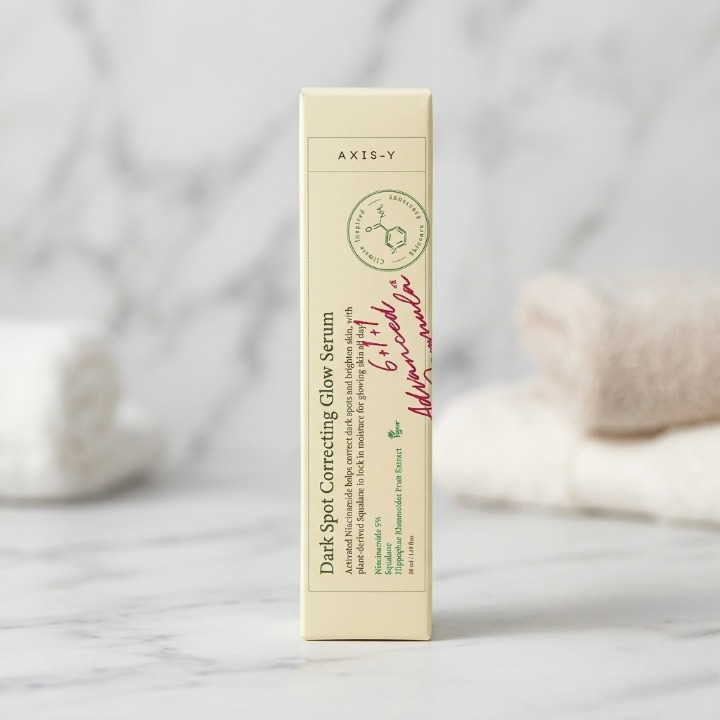 AXIS-Y Dark Spot Correcting Glow Serum – Advanced Formula with 5% Niacinamide & Squalane for Radiant Skin - 50m