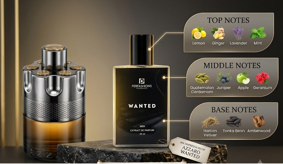 Wanted Inspired Men's Eau De Parfum
