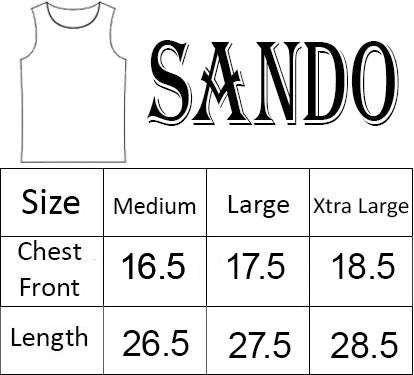 Tank Top Pure Cotton Sleeveless Sando Summer Workout Vest