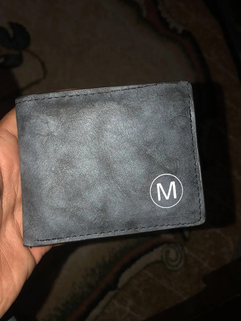 M Men's Premium Leather Wallet