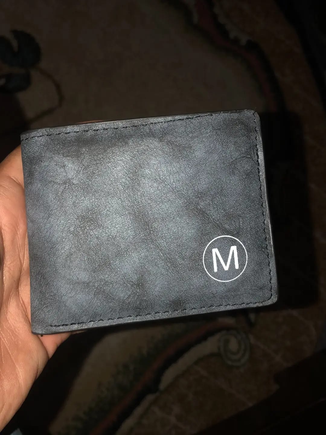 M Men's Premium Leather Wallet