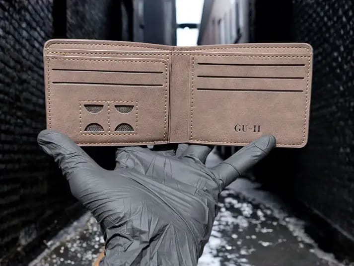 M Men's Premium Leather Wallet