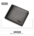Branded Wallet For Men Black And Brown Premium Leather