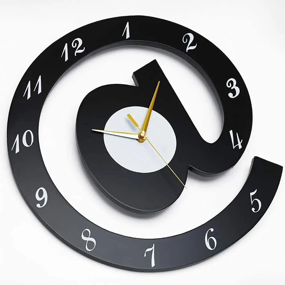 Modern Minimalist Designer Wall Clock