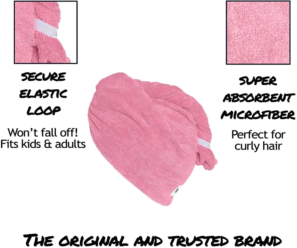 Turbo Twist Towel Hair Towel Wrap For Women
