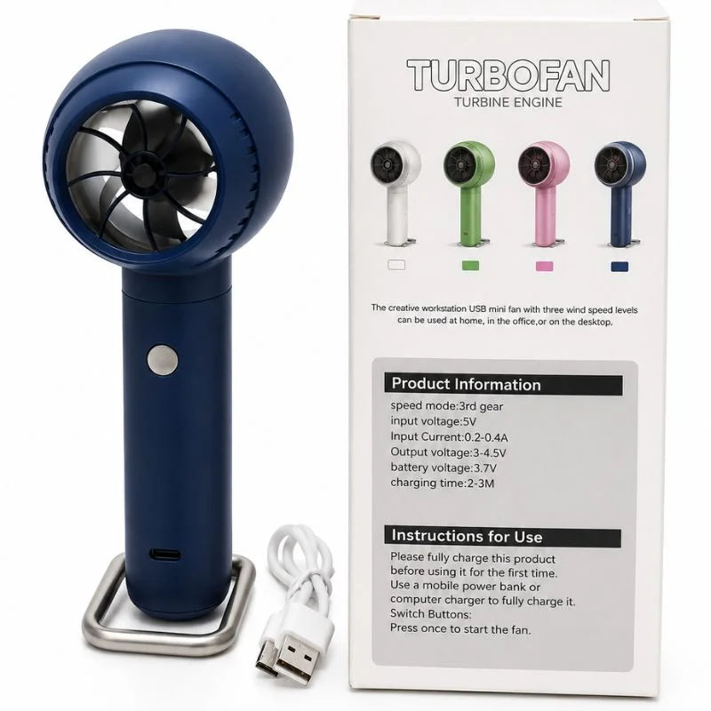Handheld USB Turbo Fan