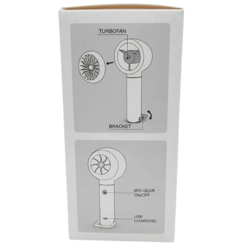 Handheld USB Turbo Fan