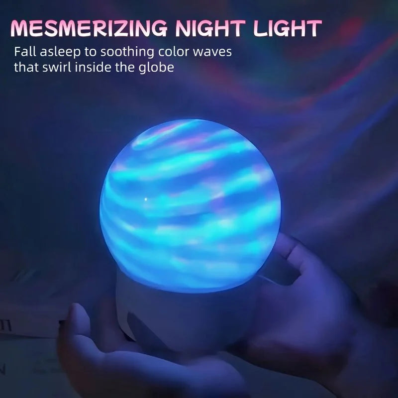 Ocean Wave Spin Ball Projector Light