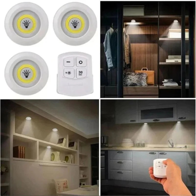 LED Remote Control Tap Lights