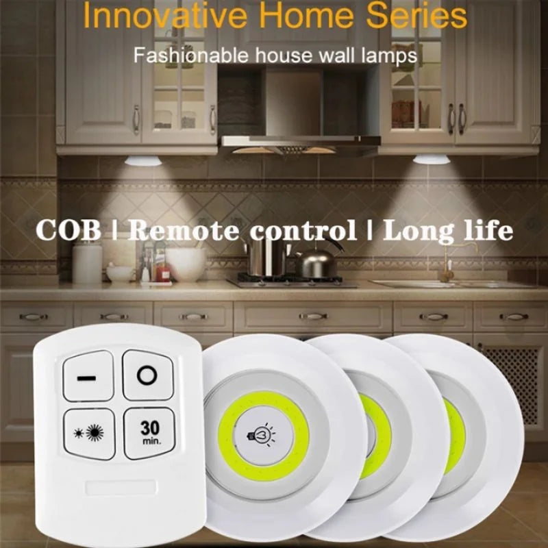 LED Remote Control Tap Lights