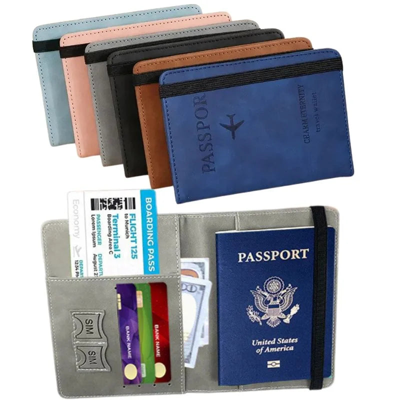 RFID Blocking Passport Wallet