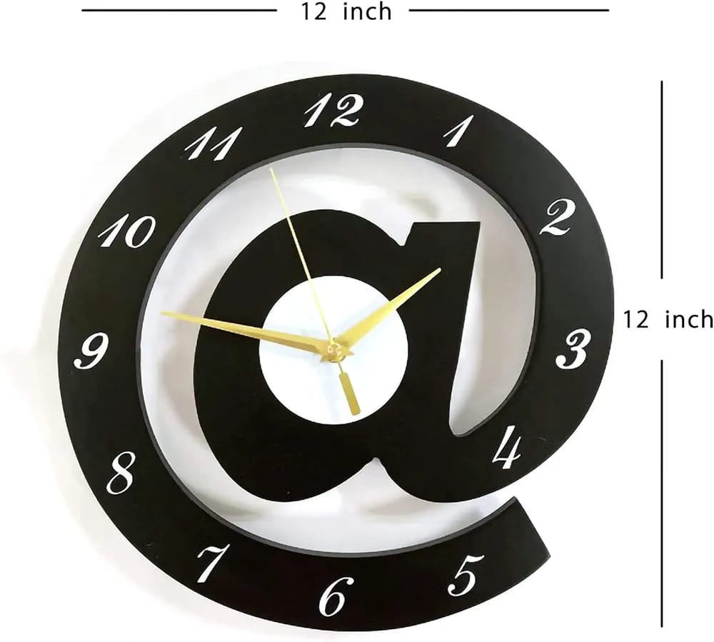 Modern Minimalist Designer Wall Clock