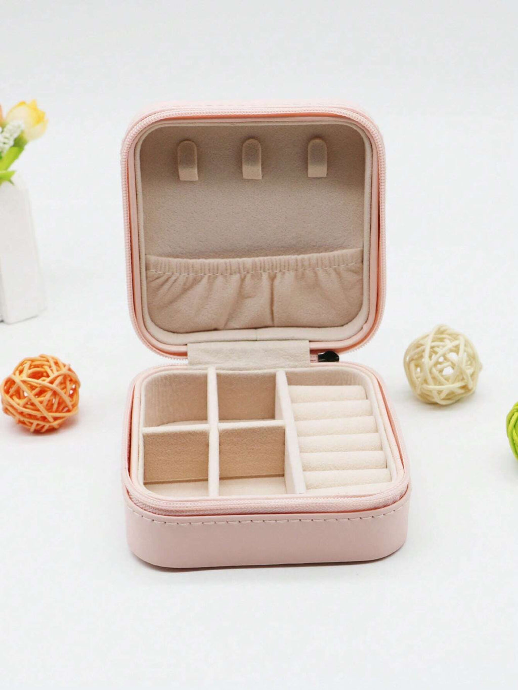 Jewelry Storage Box leather