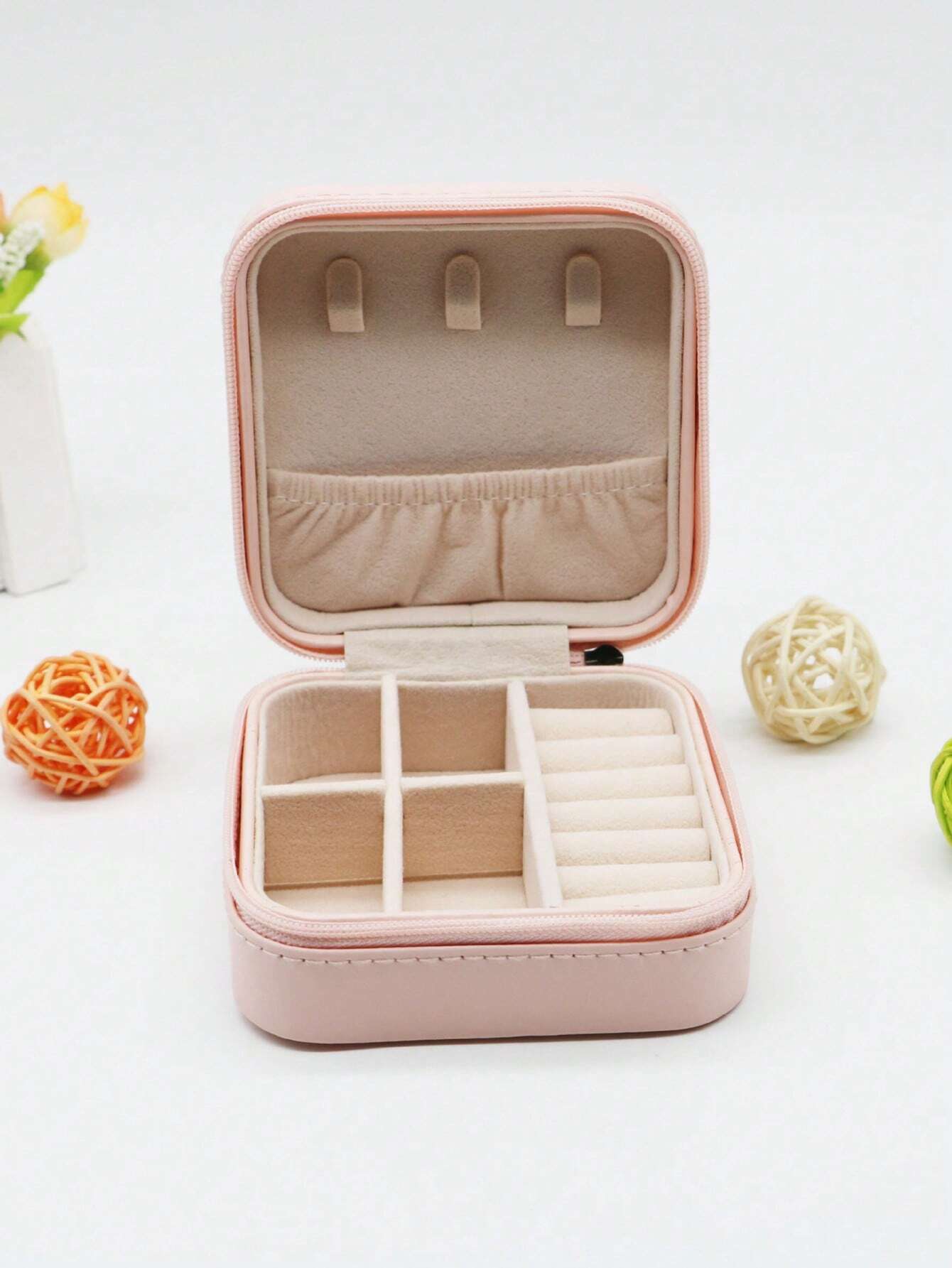 Jewelry Storage Box leather