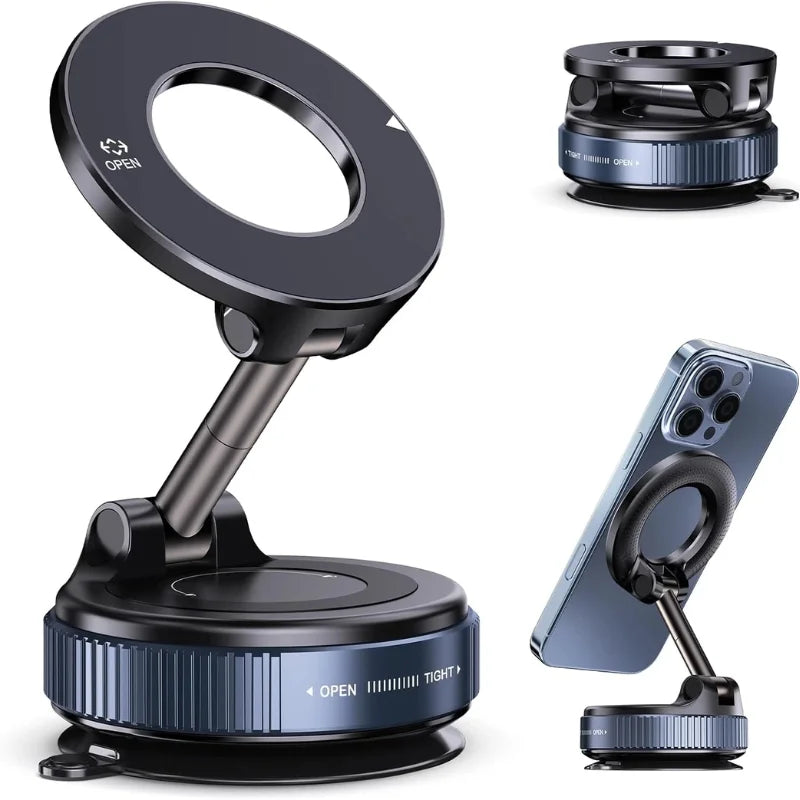 Universal foldable phone holder
