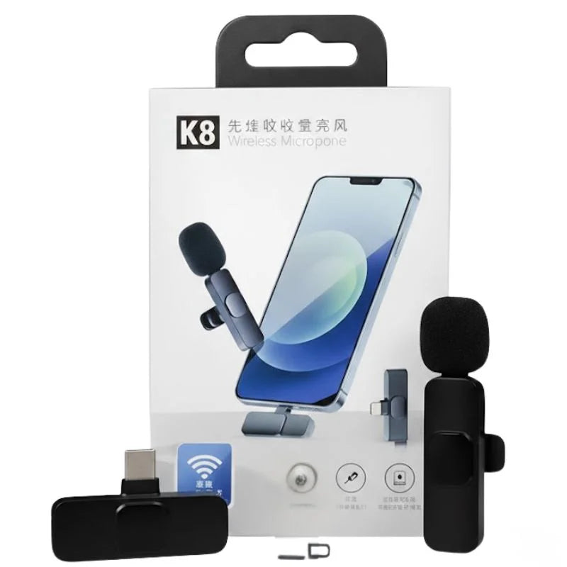 Smart K8 Wireless Microphones