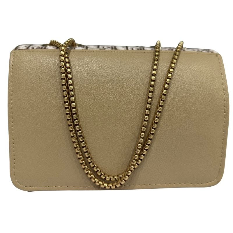 Elegant Dior designer flap clutch