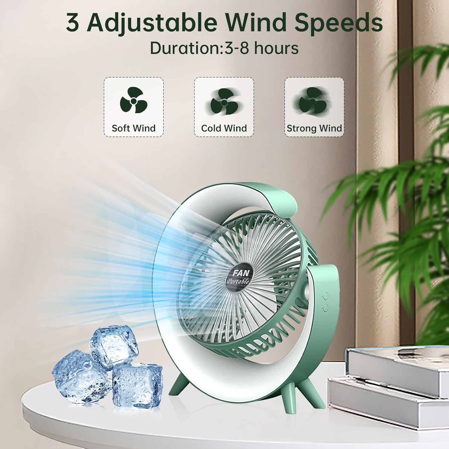 Stylish personal cooling fan