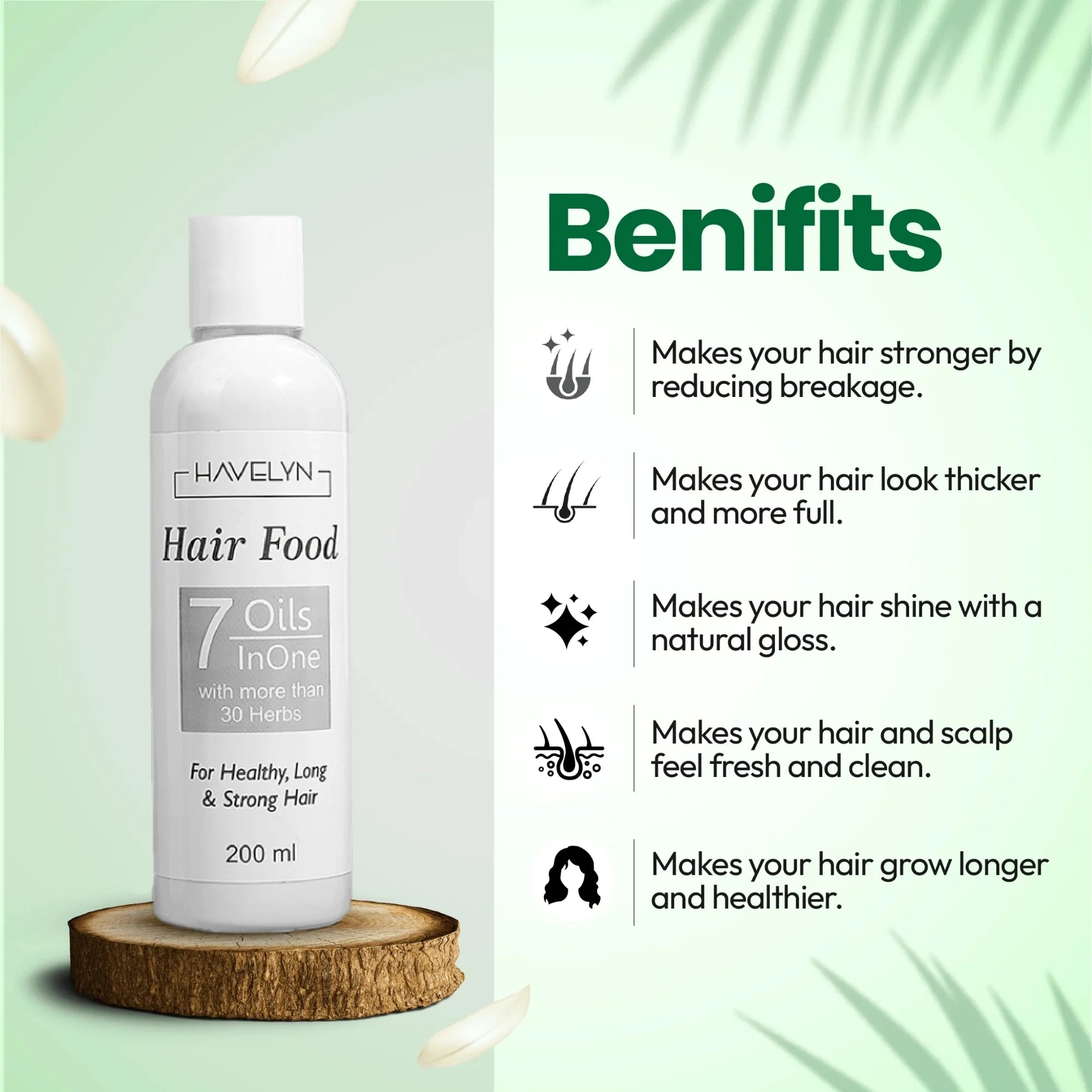 Nourishing herbal hair oil