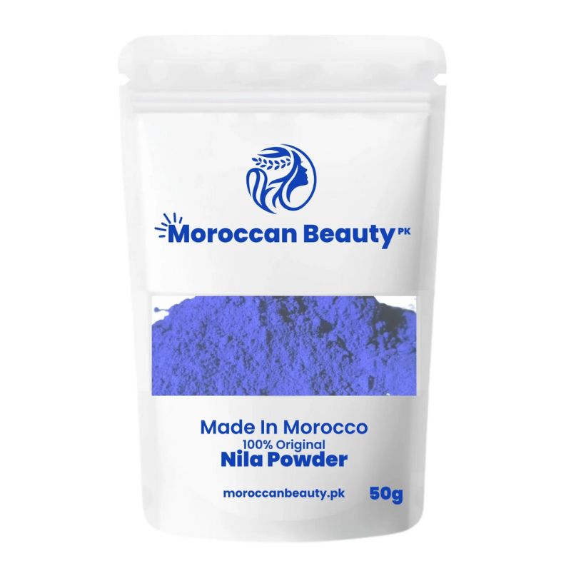 Blue nila skin powder