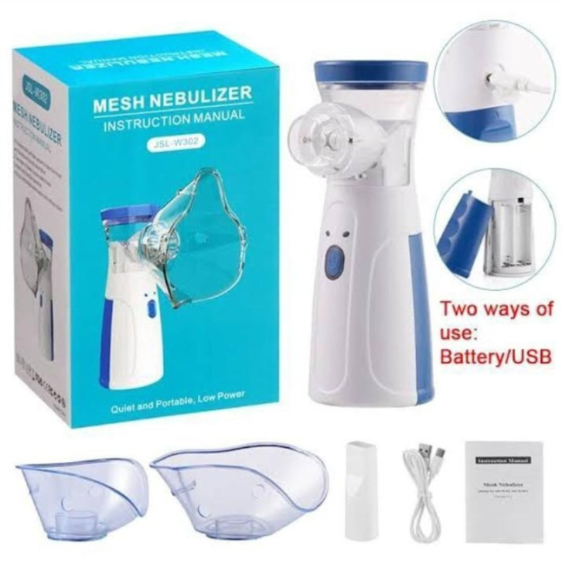 Compact asthma relief nebulizer