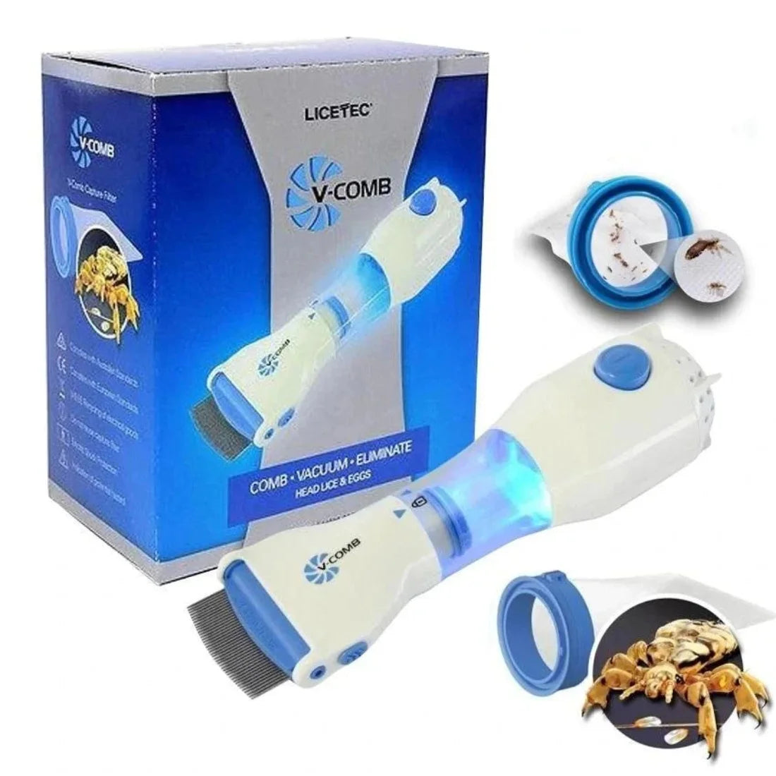 Smart chemical-free lice remover