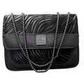 Elegant faux leather shoulder bag