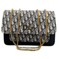 Elegant Dior designer flap clutch