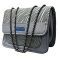 Elegant faux leather shoulder bag