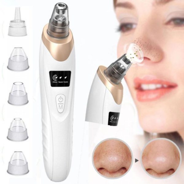 Deep facial pore vacuum cleaner