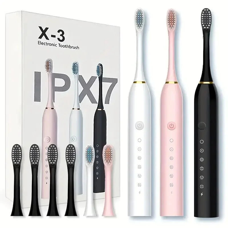 Advanced sonic electric toothbrush for deep cleaning and whitening