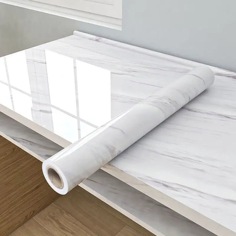 Elegant waterproof marble sheet sticker