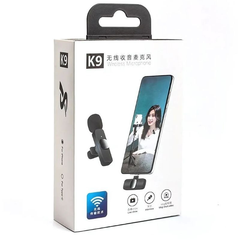 Crystal-clear wireless lavalier microphone
