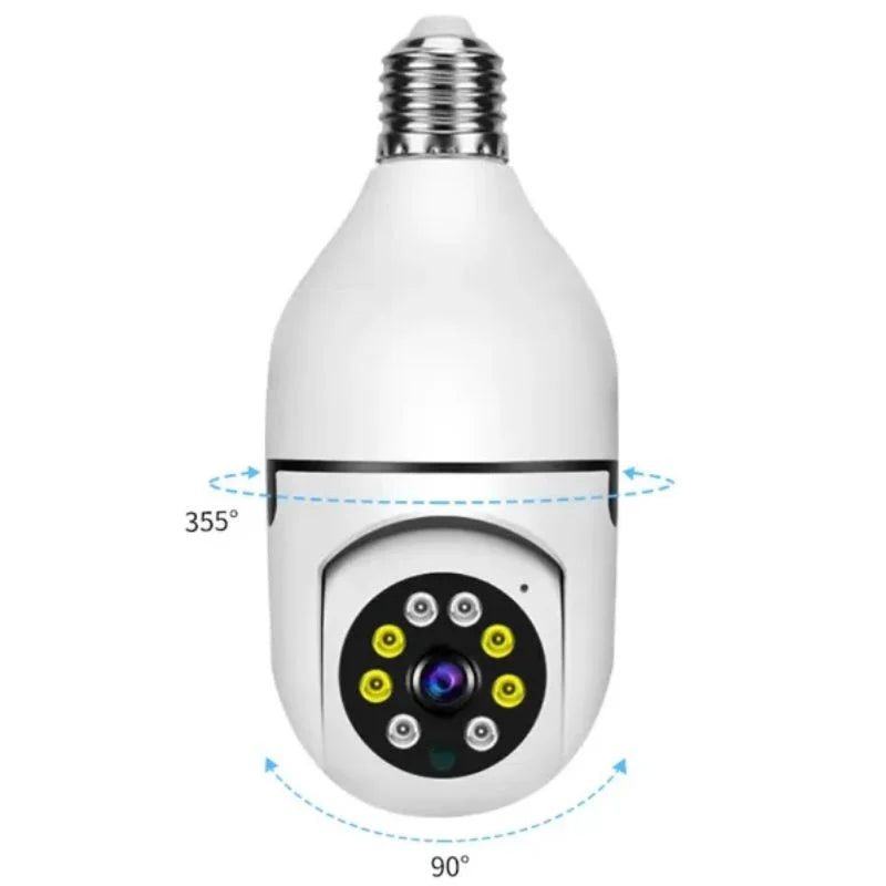 WiFi 360° Panoramic Security Camera