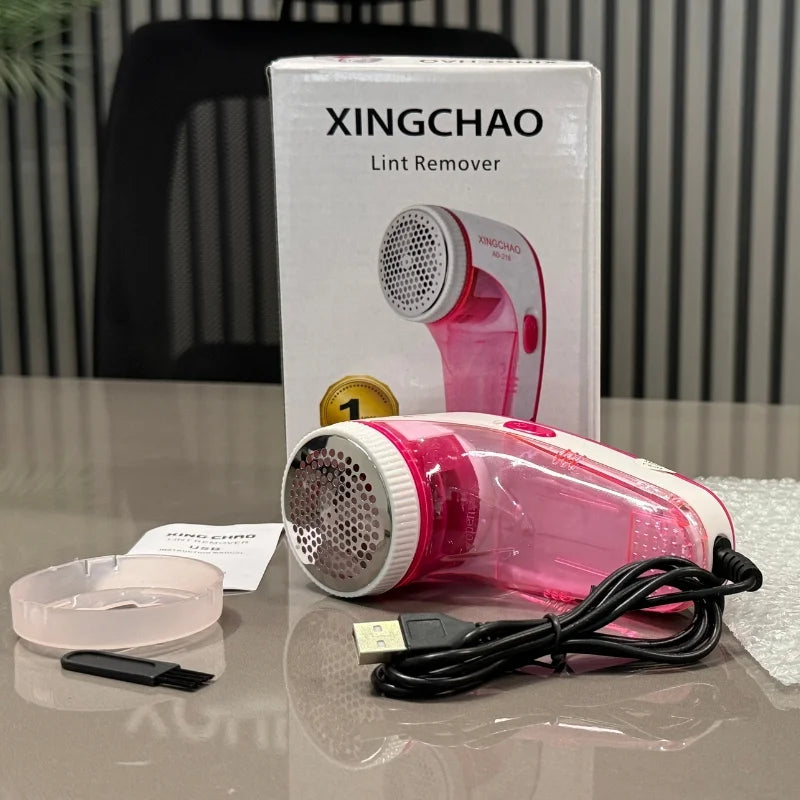 Compact lint and fabric remover