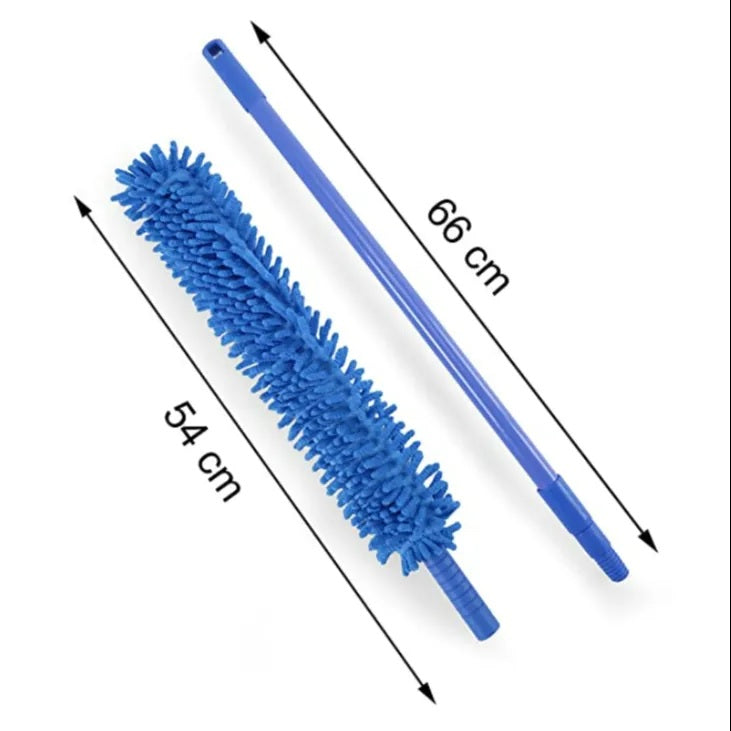 Flexible extendable microfiber duster