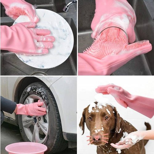 Multi-purpose cleaning gloves