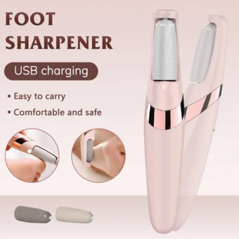 Rechargeable, gentle, smooth feet
