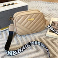 Trendy durable leather shoulder bag